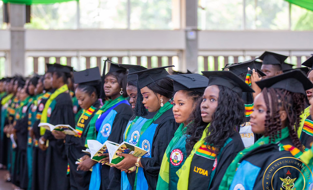 Kwame Nkrumah University of Science and Technology celebrates the 10th Graduation ceremony for its affiliated Ministry of Health Training Institutions