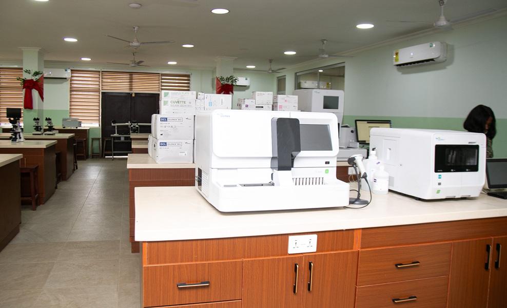 KNUST College of Health Sciences gets laboratory equipment from Sysmex